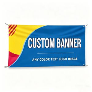 Custom Polyester Banner with personalized Advertising Banner