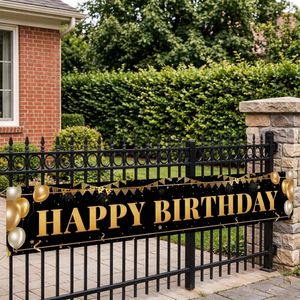 Custom Polyester Banner with festival Decorative Sign