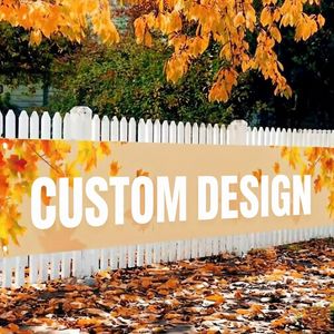 Custom Polyester Porch Banner with personalized Decor Sign