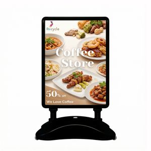 Custom Double Sided Retractable Banner Stand Portable Pull Up Poster Sign Holder